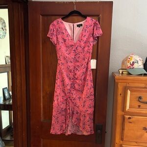 MAJORELLE Elaine midi dress. Color Pink Baybreeze - size XS